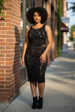 Two piece skirt set
