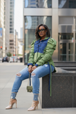 Plus size long sleeve shirt