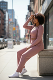 Three piece hooded jogging suit (Curvy size)
