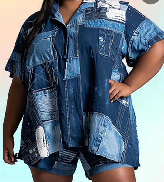 Two piece short set