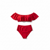 Curvy Size Two Piece Swim Suit