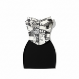 Two-piece money skirt set