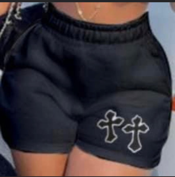 Palm Angels shorts (Chrome Hearts)