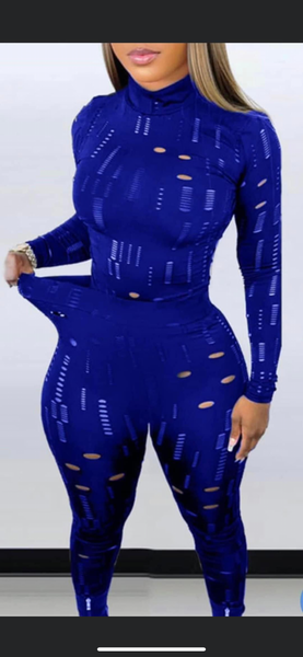 Sale 🚨Club time fine blue two piece