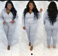 Plus Size Jogging Set