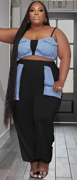 Plus Size 2 Piece Set