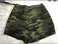 🚨 Sale Army fatigue Shorts (Camo skort)