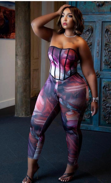 Two piece pants set